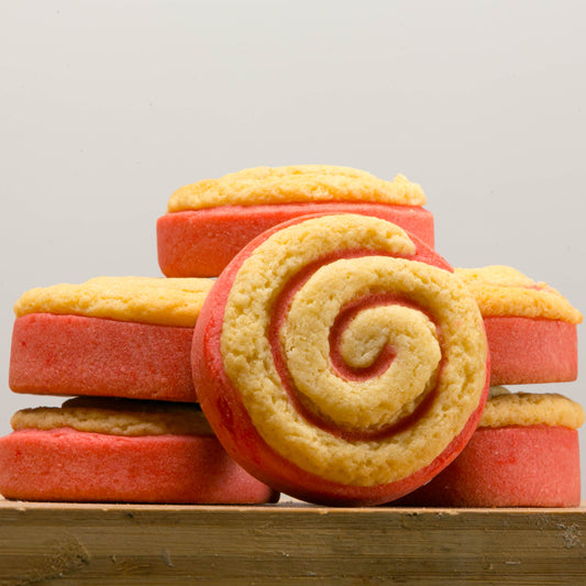 Tourbillons à la fraise (150g)