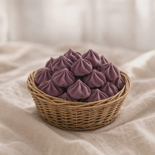 Meringues artisanales à la violette – croustillantes et légères