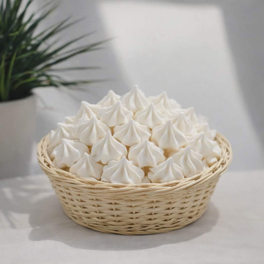 Meringues artisanales à la noix de coco – croustillantes et légères