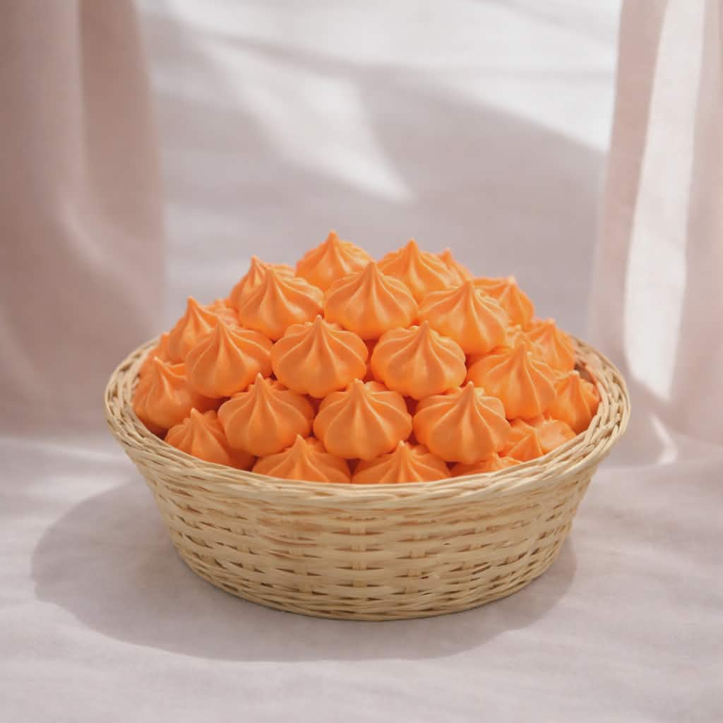 Meringues artisanales à l'orange – croustillantes et légères