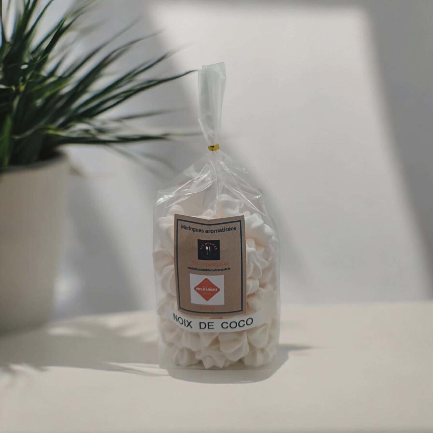 Meringues artisanales à la noix de coco – croustillantes et légères